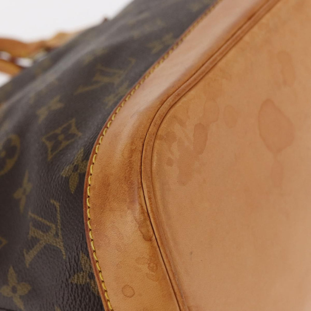 Louis Vuitton Alma Handbag Monogram Canvas Brown Canvas Handbag