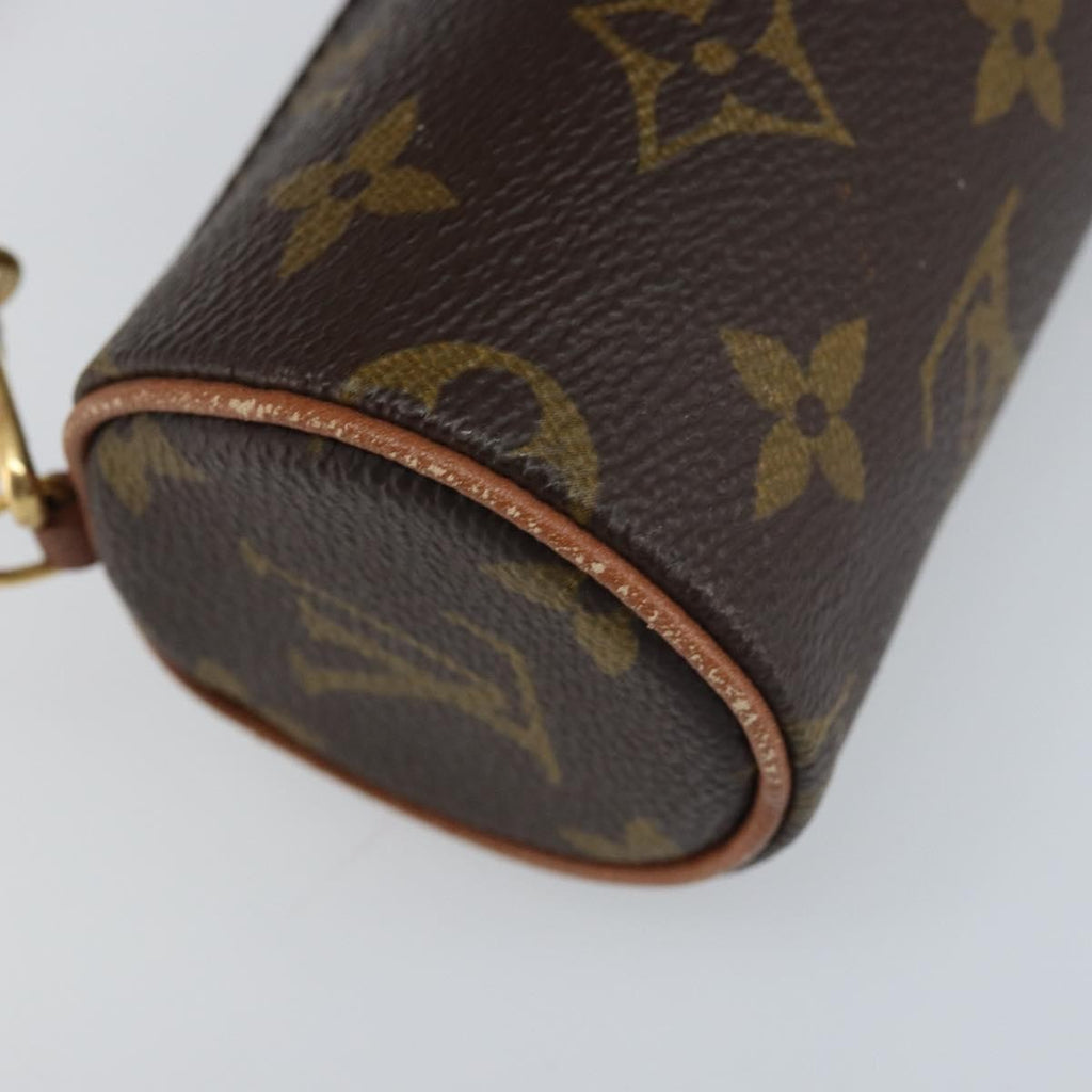 Louis Vuitton Papillon Pochette Monogram Canvas Brown Canvas Clutche & Pouche Bag