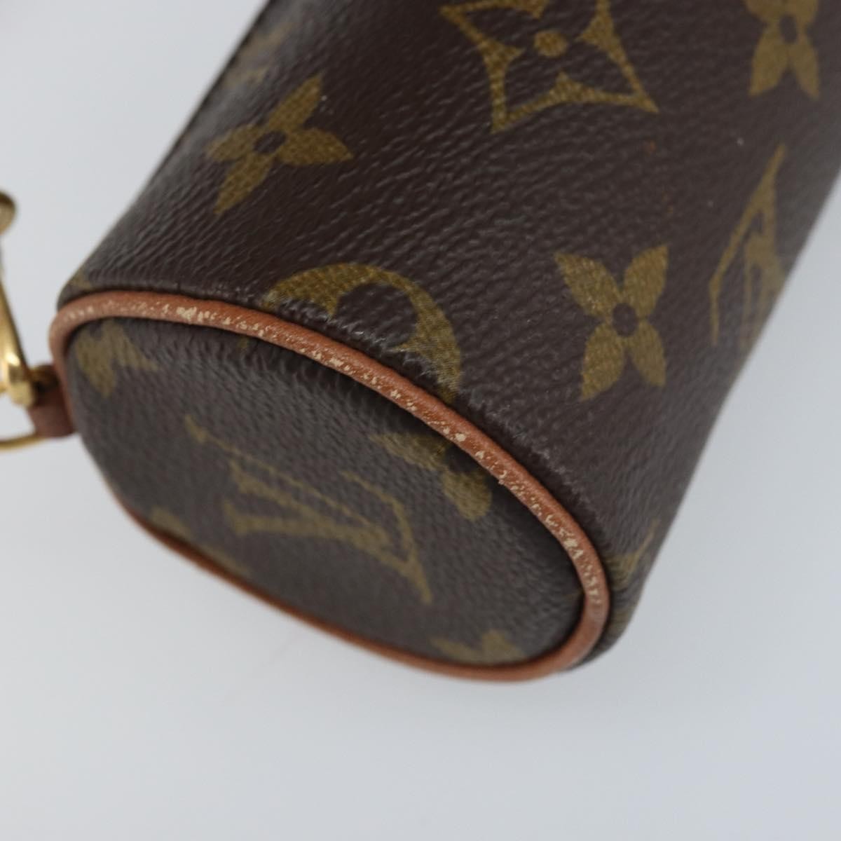 Louis Vuitton Papillon Pochette Monogram Canvas Brown Canvas Clutche & Pouche Bag