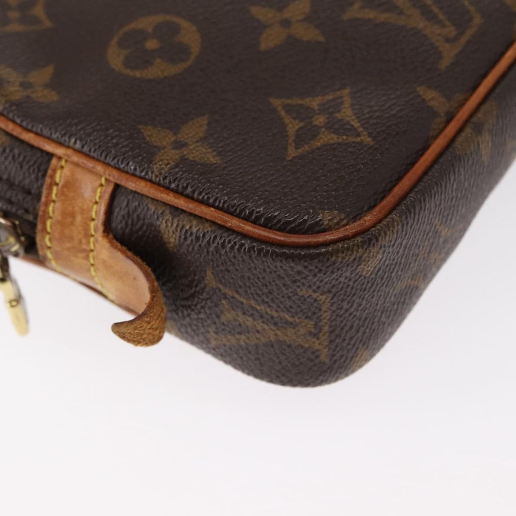 Louis Vuitton Pochette Marly Bandouliere Bag Monogram Canvas Brown Canvas Shoulder Bag