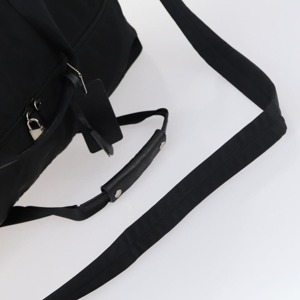Prada Boston Bag Tessuto Black Nylon Bag