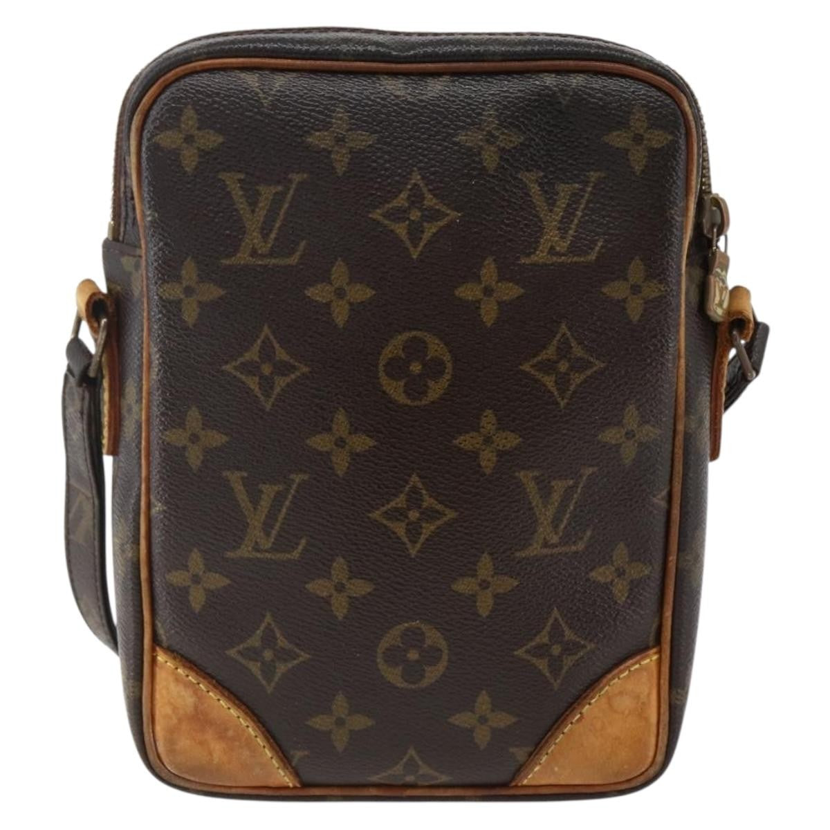 Louis Vuitton Amazone Bag Monogram Canvas Brown Canvas Shoulder Bag
