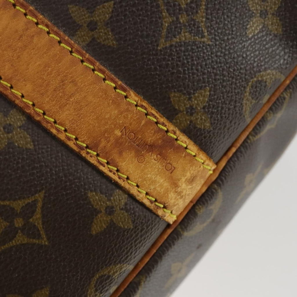 Louis Vuitton Keepall Bandouliere Bag Monogram Canvas Brown Canvas Travel Bag