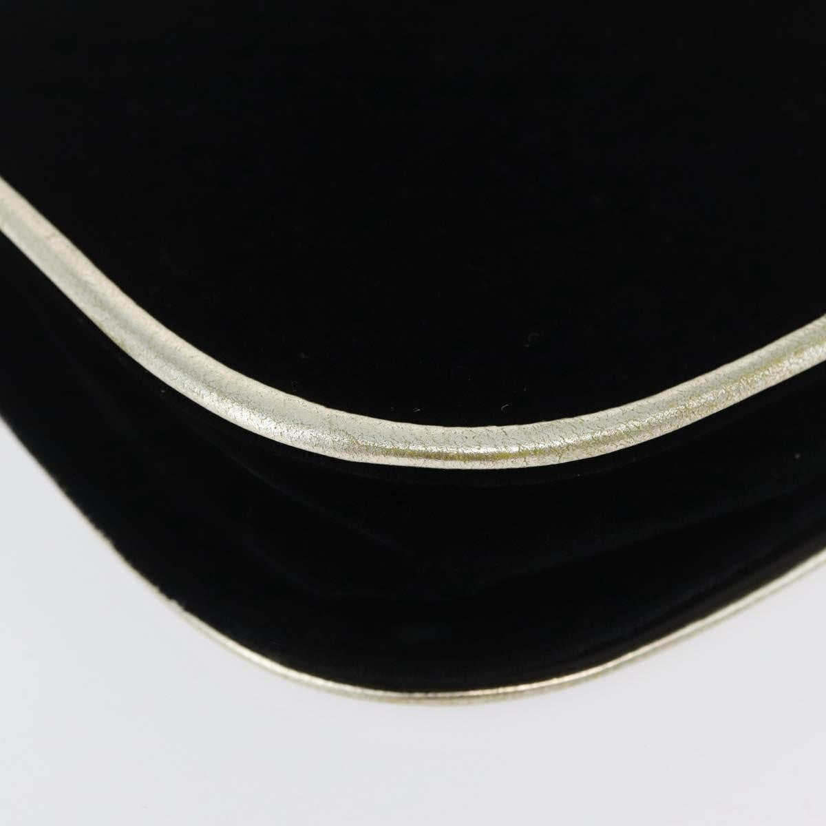 Saint Laurent Vintage Flap Crossbody Bag Velvet Black Velvet Shoulder Bag Bag (Pre-Owned)