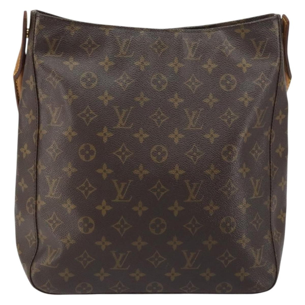 Louis Vuitton Monogram Looping Handbag Monogram Canvas Brown Canvas Shoulder Bag