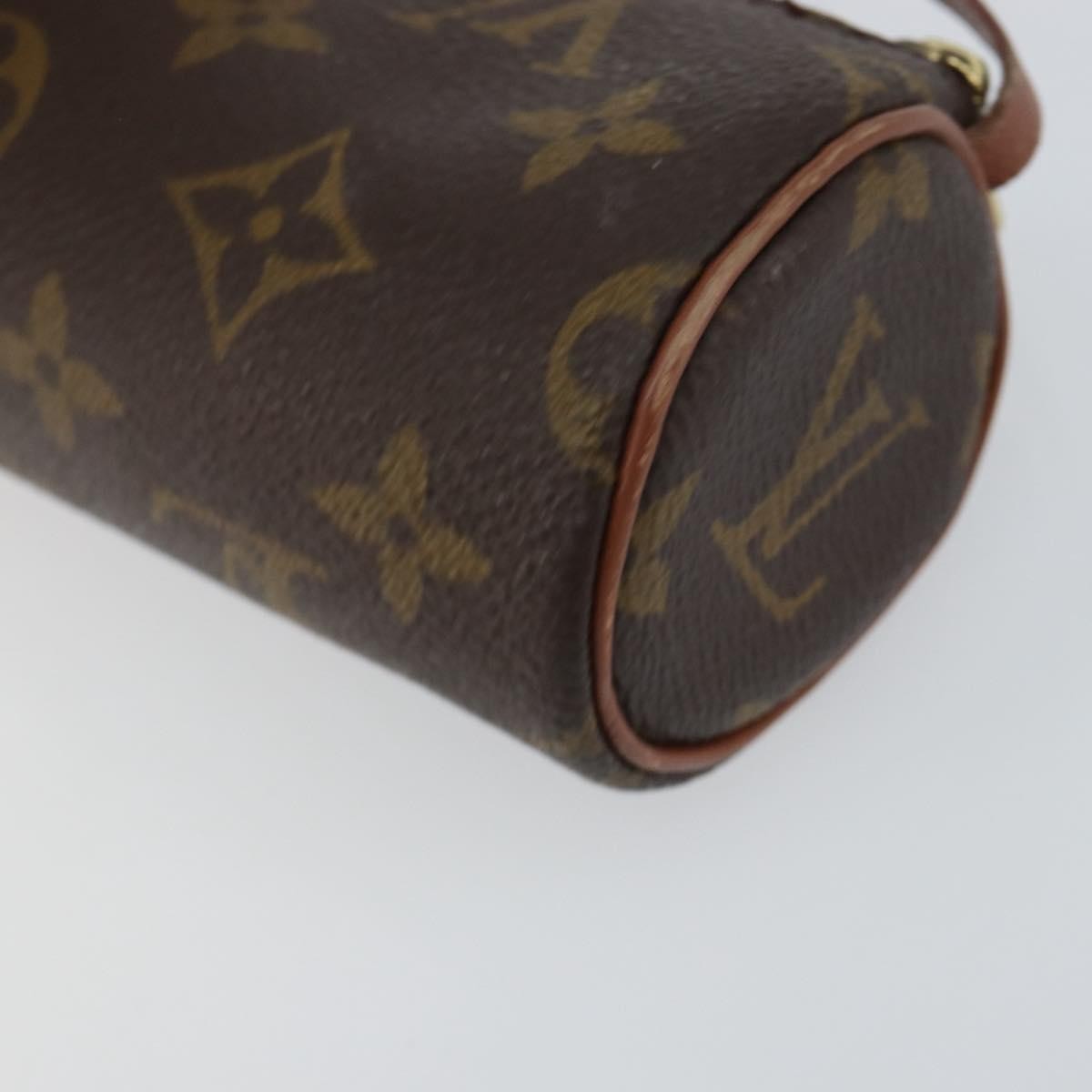 Louis Vuitton Papillon Pochette Monogram Canvas Brown Canvas Clutche & Pouche Bag