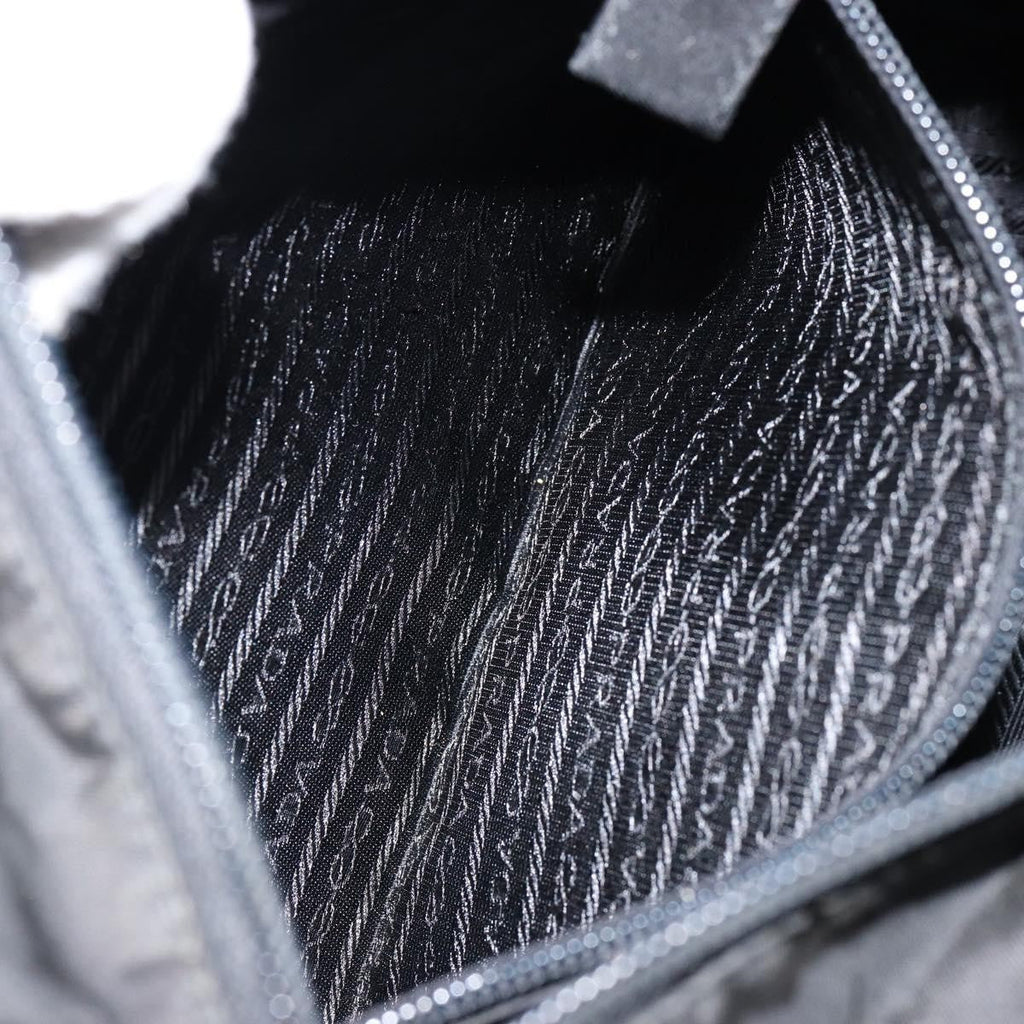 Prada Vintage Tote Tessuto Black Nylon Tote Bag Bag