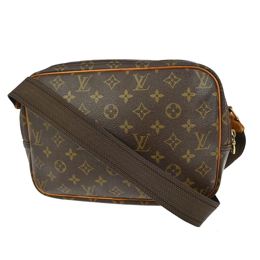 Louis Vuitton Reporter Bag Monogram Canvas Brown Canvas Shoulder Bag