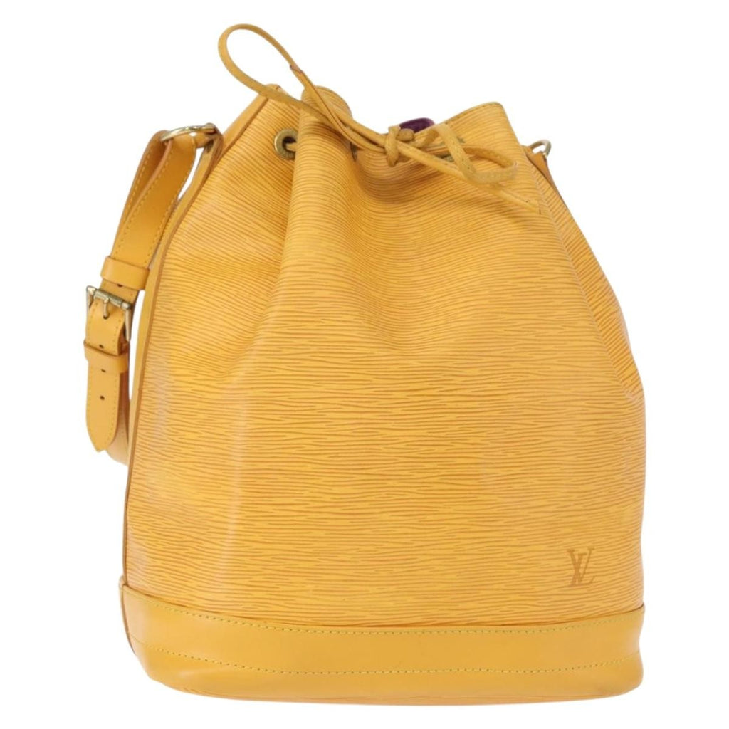 Louis Vuitton Noe Handbag Epi Leather Yellow Leather Shoulder Bag