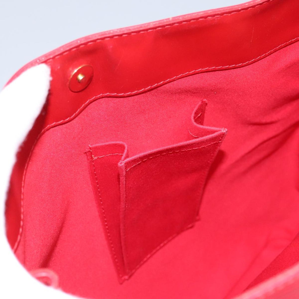 Louis Vuitton Mandara Handbag Epi Leather Red Leather Shoulder Bag