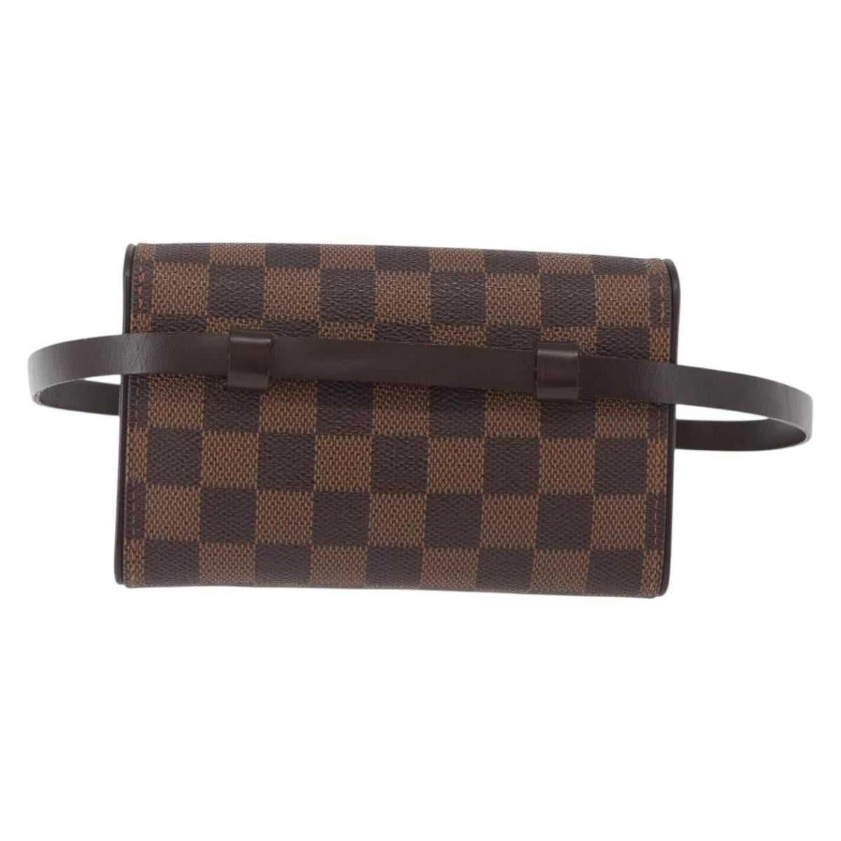Louis Vuitton Florentine Waist Bag Monogram Canvas Brown Canvas Clutche & Pouche Bag
