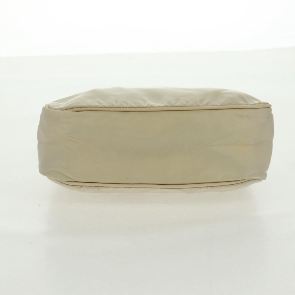 Prada Hobo Tessuto Beige Nylon Handbag