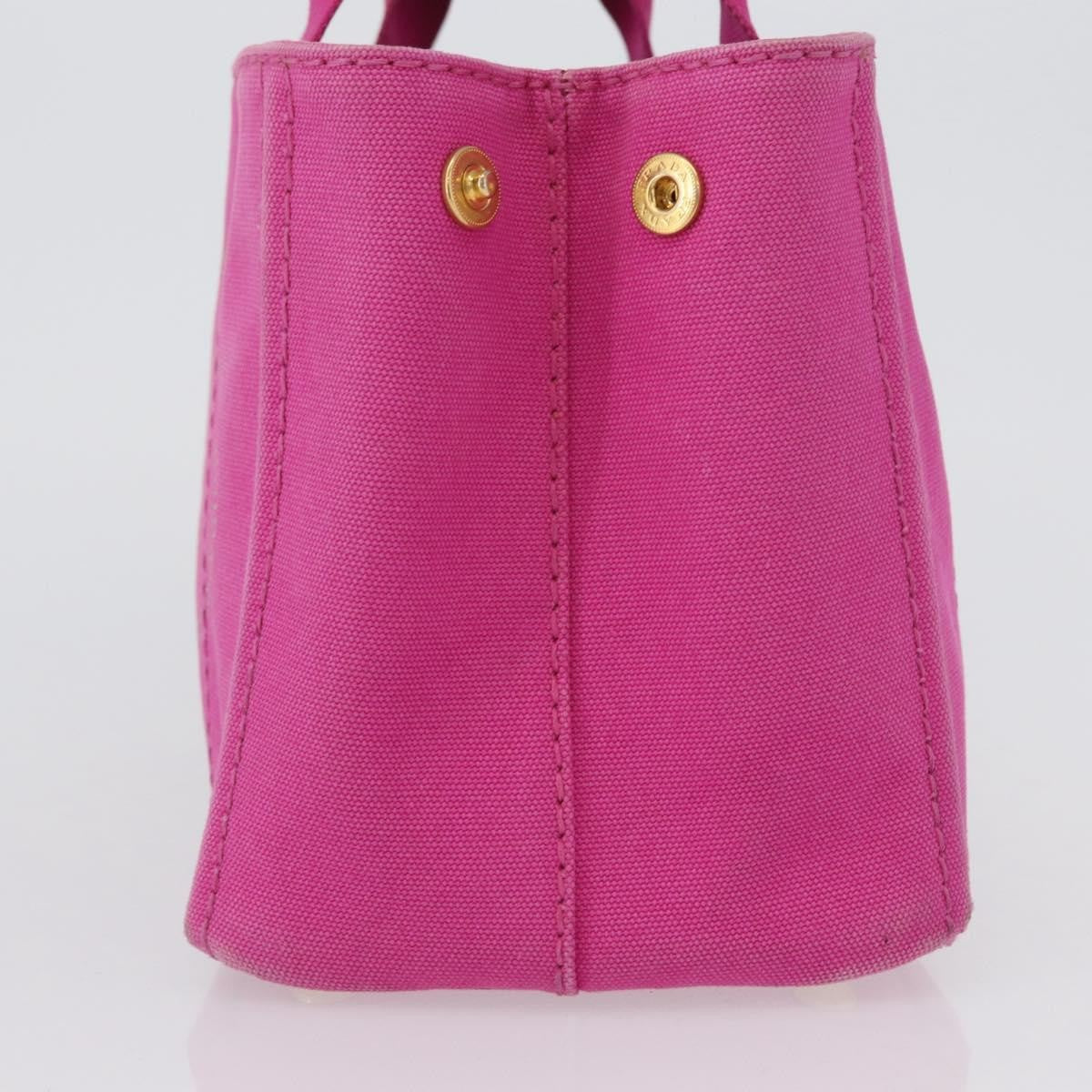 Prada Canapa Tote Canvas Pink Canvas Tote Bag Bag