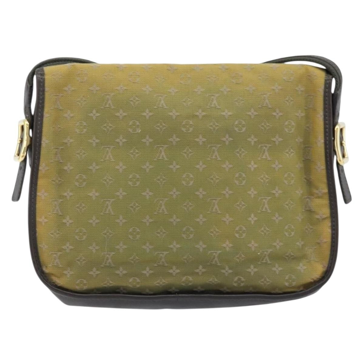 Louis Vuitton Marjorie Handbag Mini Lin Khaki Canvas Shoulder Bag