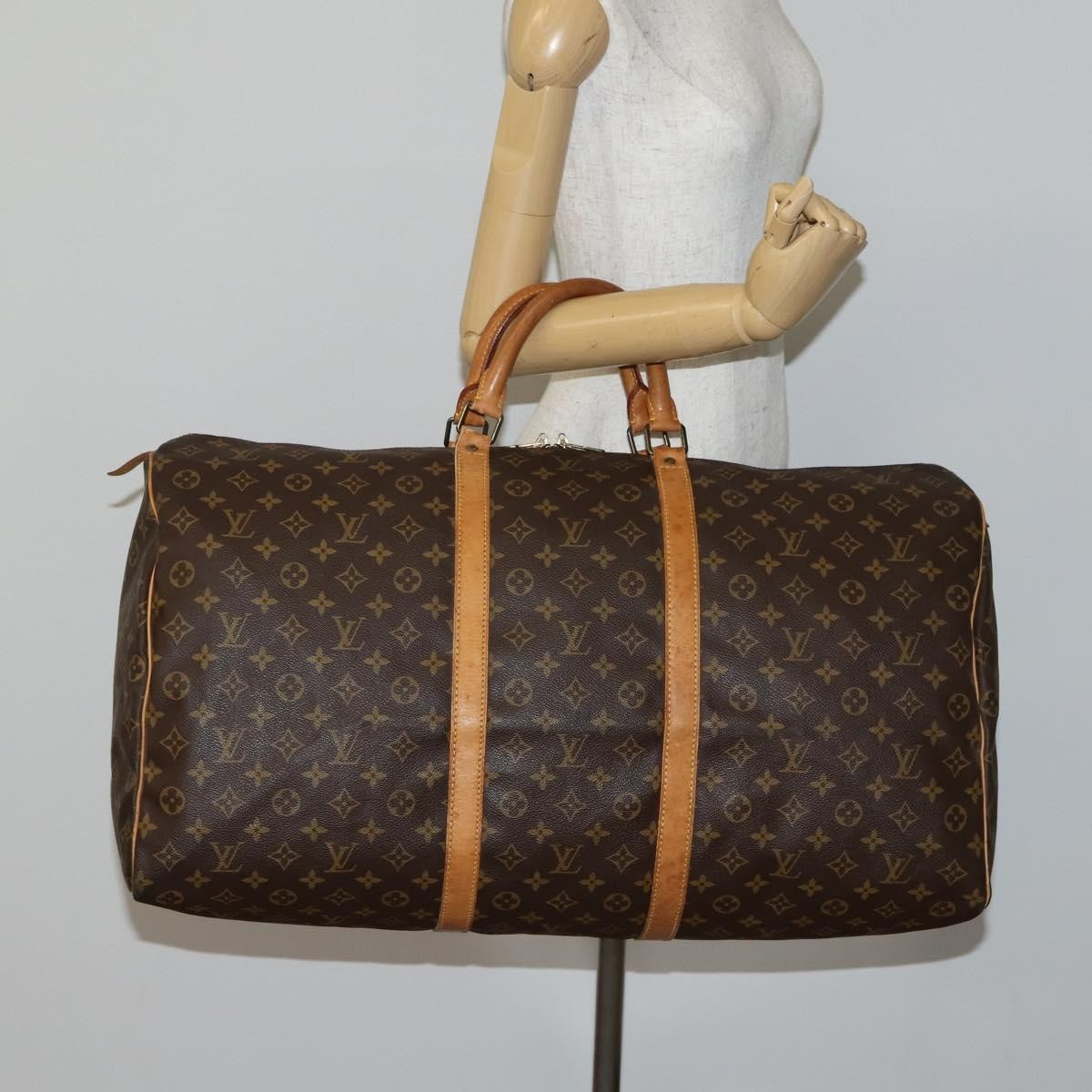 Louis Vuitton Keepall Bag Monogram Canvas Multicolour Canvas Bag