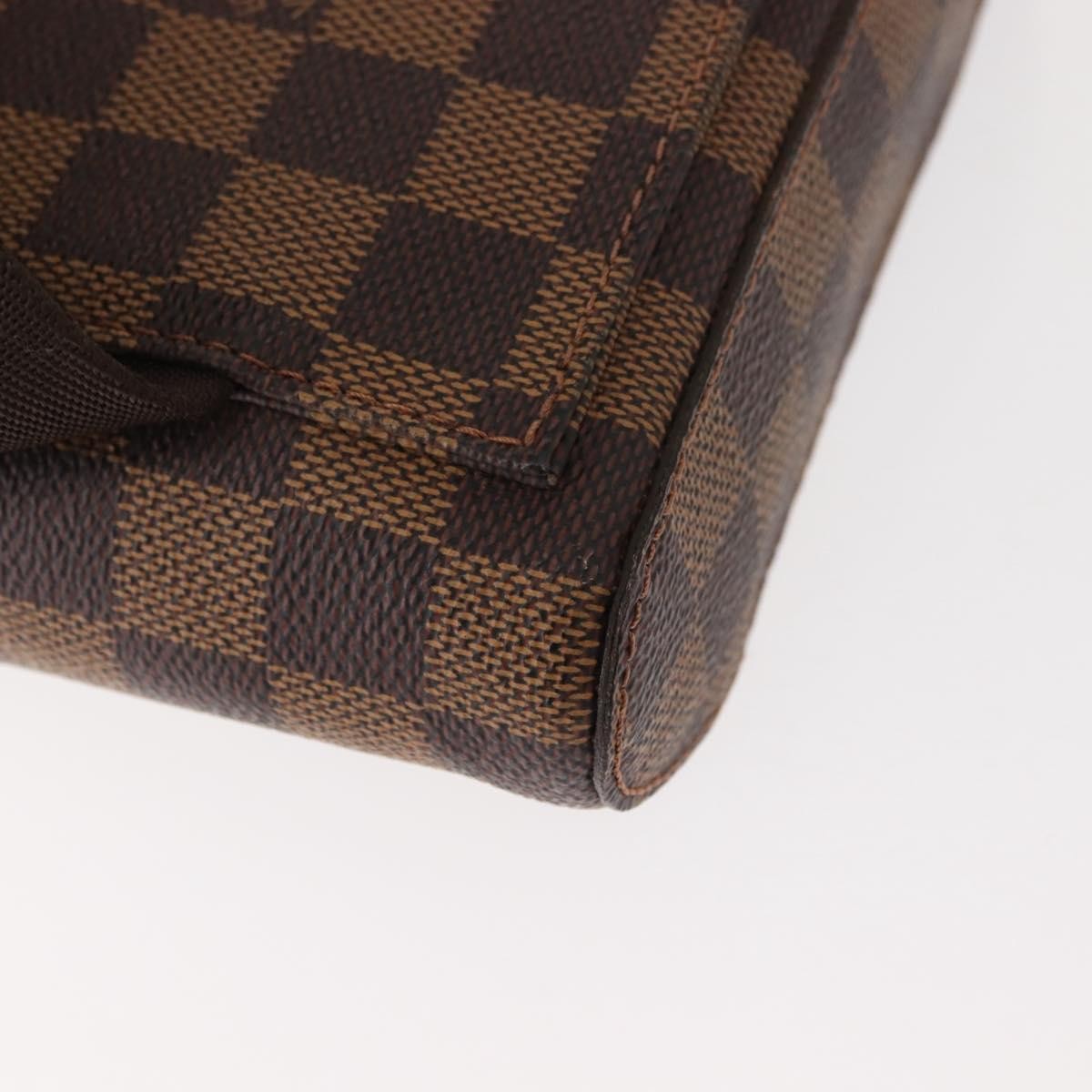 Louis Vuitton Geronimos Waist Bag Damier Brown Canvas Shoulder Bag