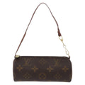 Louis Vuitton Papillon Pochette Monogram Canvas Brown Canvas Clutche & Pouche Bag