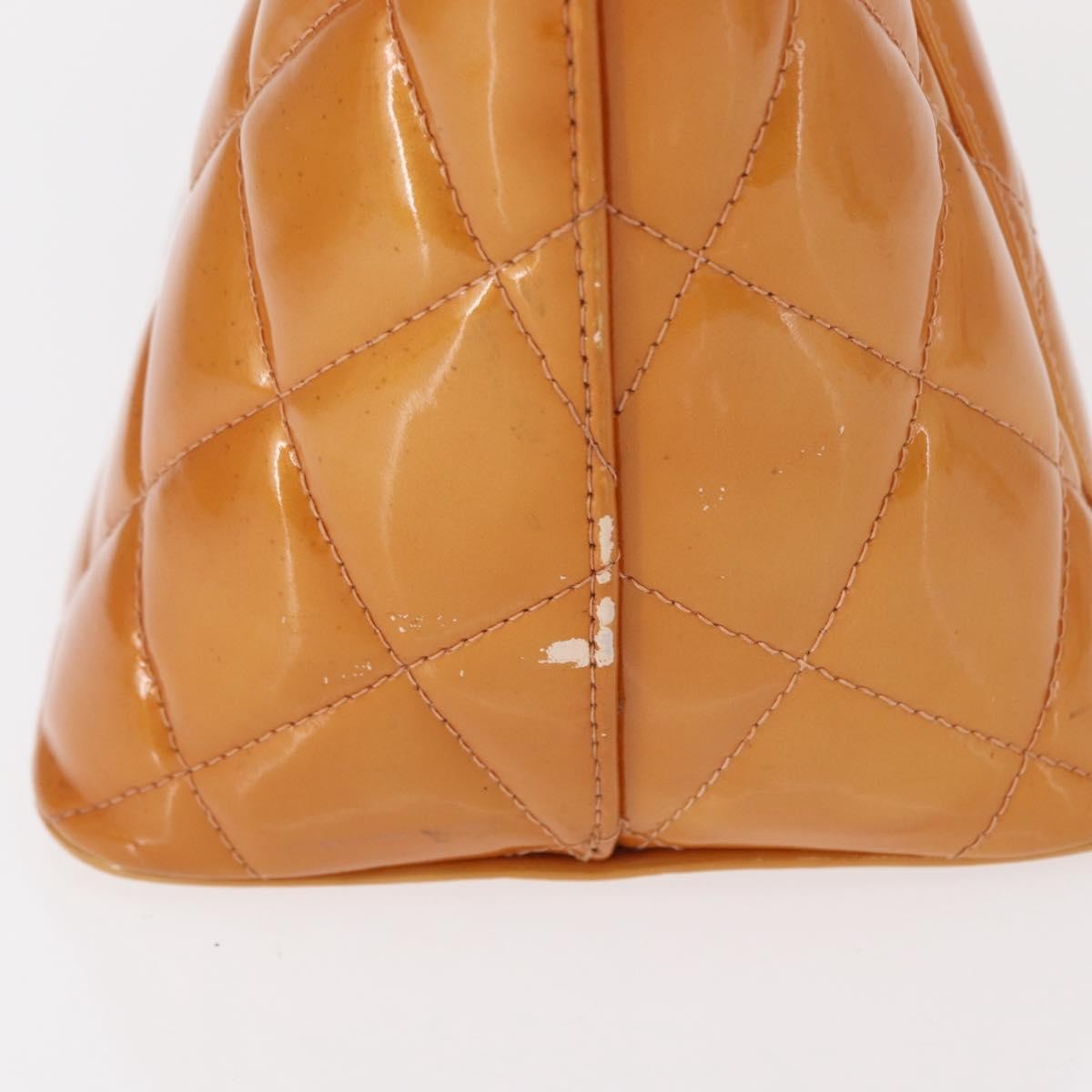 Chanel Medallion Tote Quilted Patent Beige Patent_Leather Tote Bag Bag