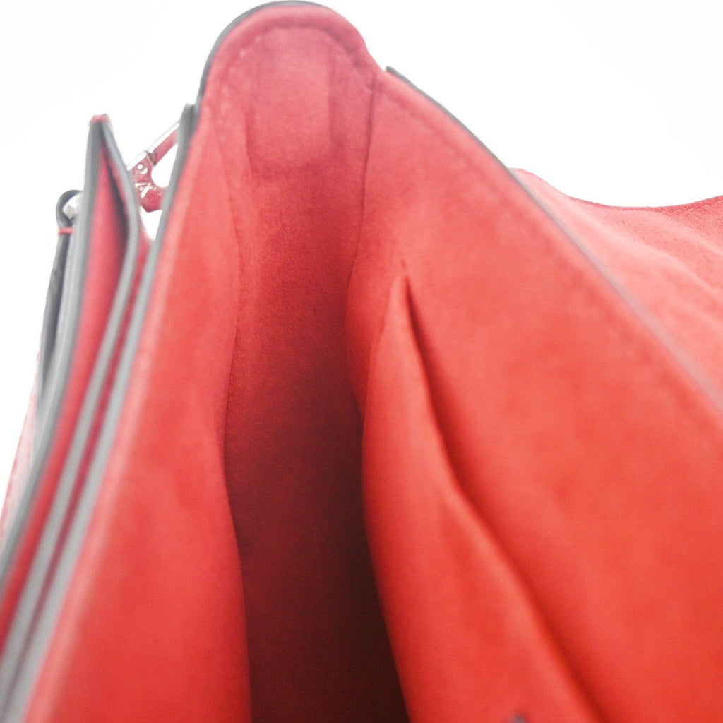 Louis Vuitton Very Messenger Monogram Leather Red Leather Shoulder Bag