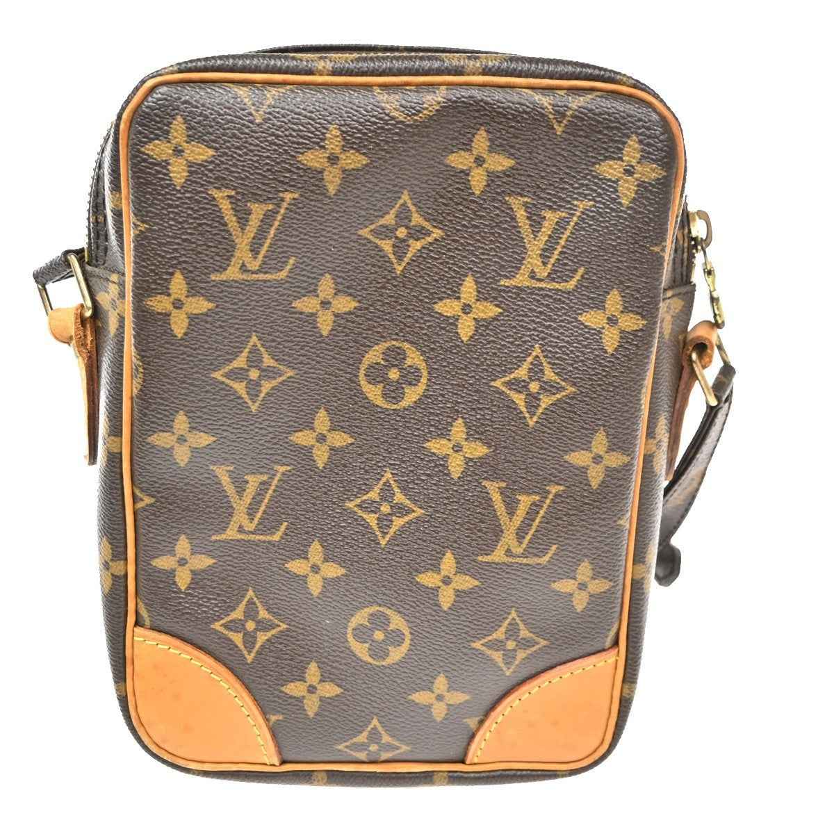 Louis Vuitton Amazone Bag Monogram Canvas Brown Canvas Shoulder Bag