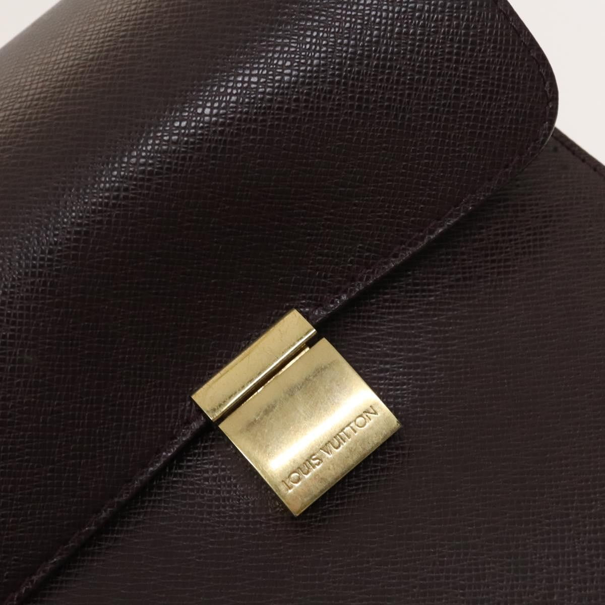 Louis Vuitton Rendez-Vous Shoulder Bag Monogram Metal Calfskin Brown Leather Bag