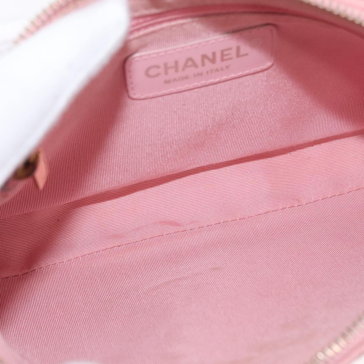 Chanel Timeless Cc Chain Shoulder Bag Quilted Caviar Pink Leather Shoulder Bag Bag