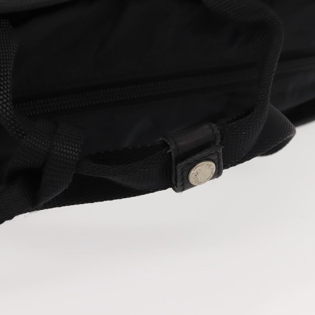Prada Sport Briefcase Nylon And Leather Black Nylon Briefcase Bag