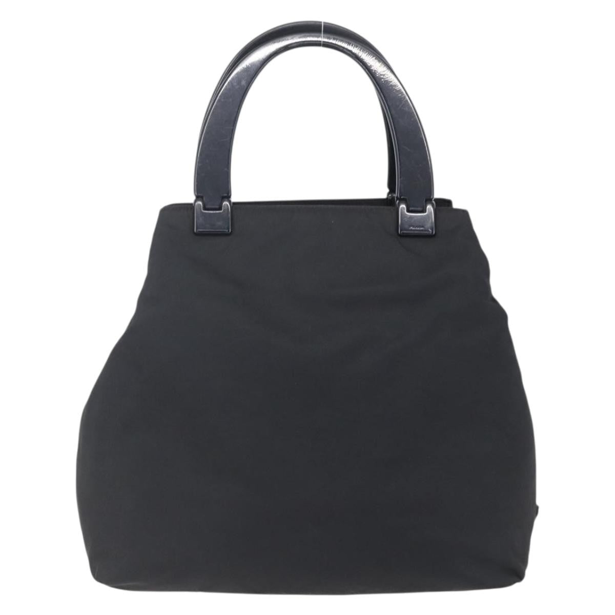 Prada Vintage Handbag Tessuto Black Nylon Handbag