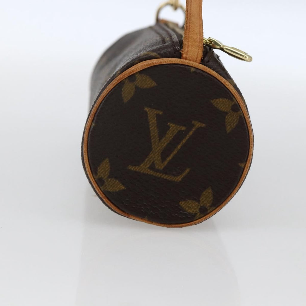 Louis Vuitton Papillon Pochette Monogram Canvas Brown Canvas Clutche & Pouche Bag