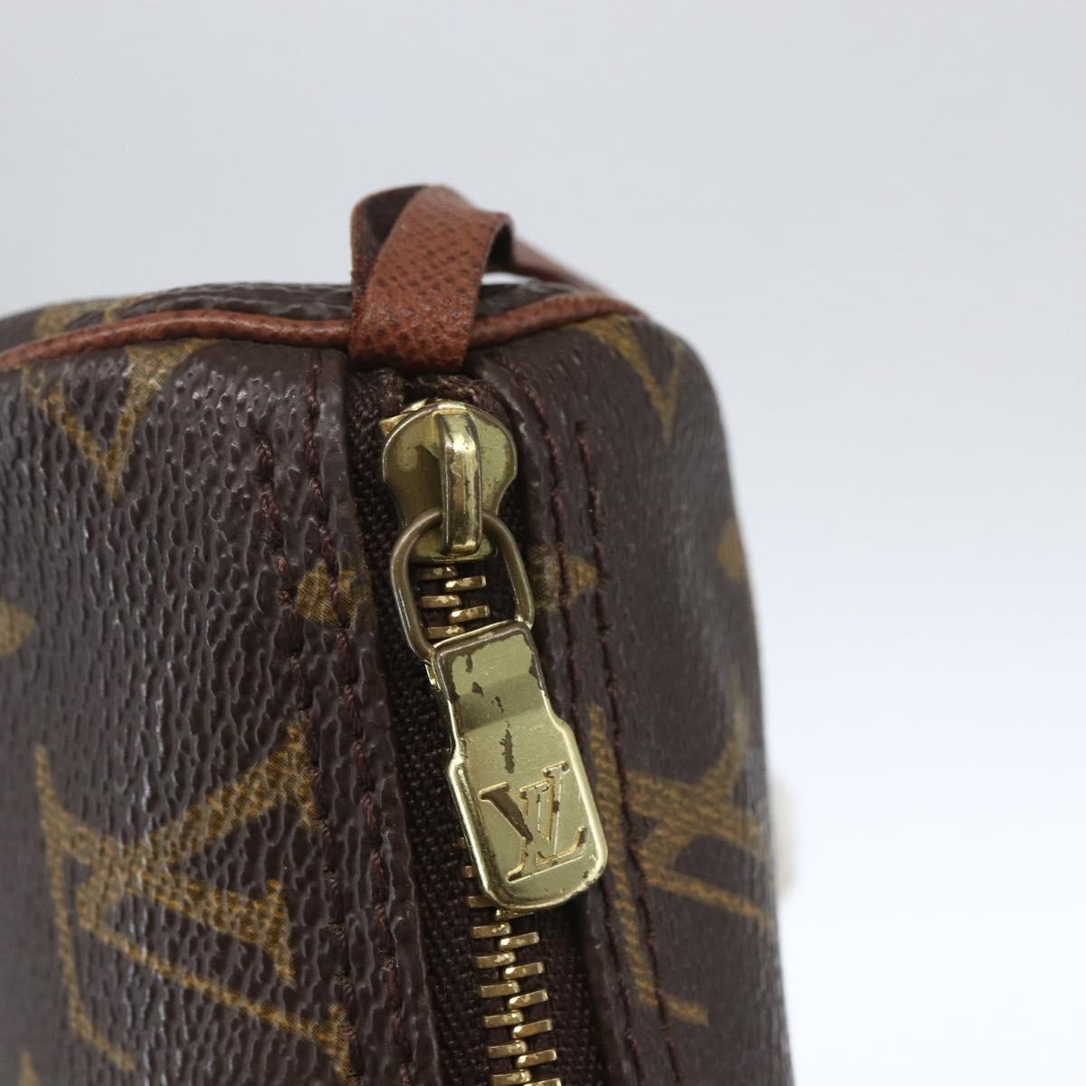 Louis Vuitton Papillon Pochette Monogram Canvas Brown Canvas Clutche & Pouche Bag