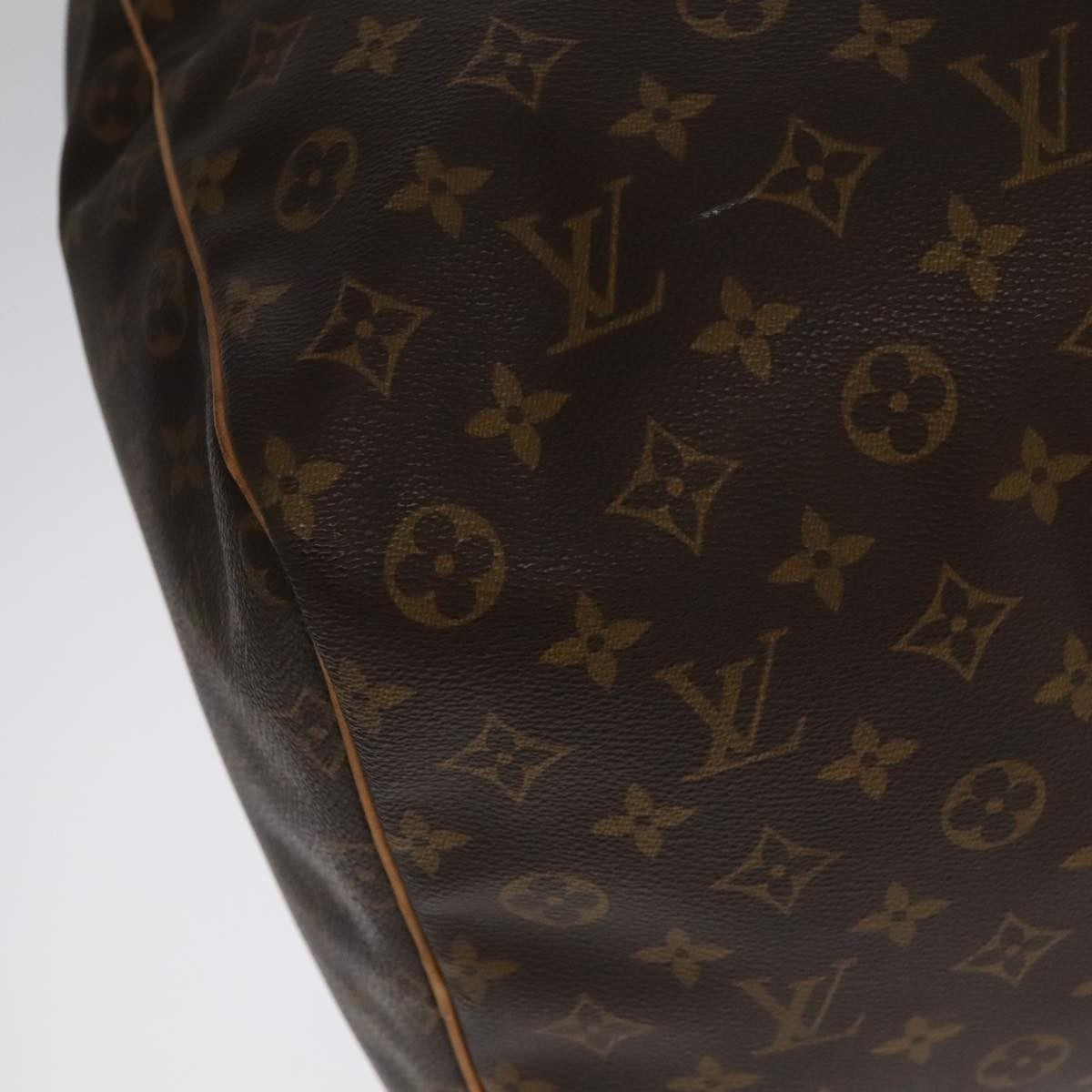 Louis Vuitton Keepall Bag Monogram Canvas Brown Canvas Travel Bag