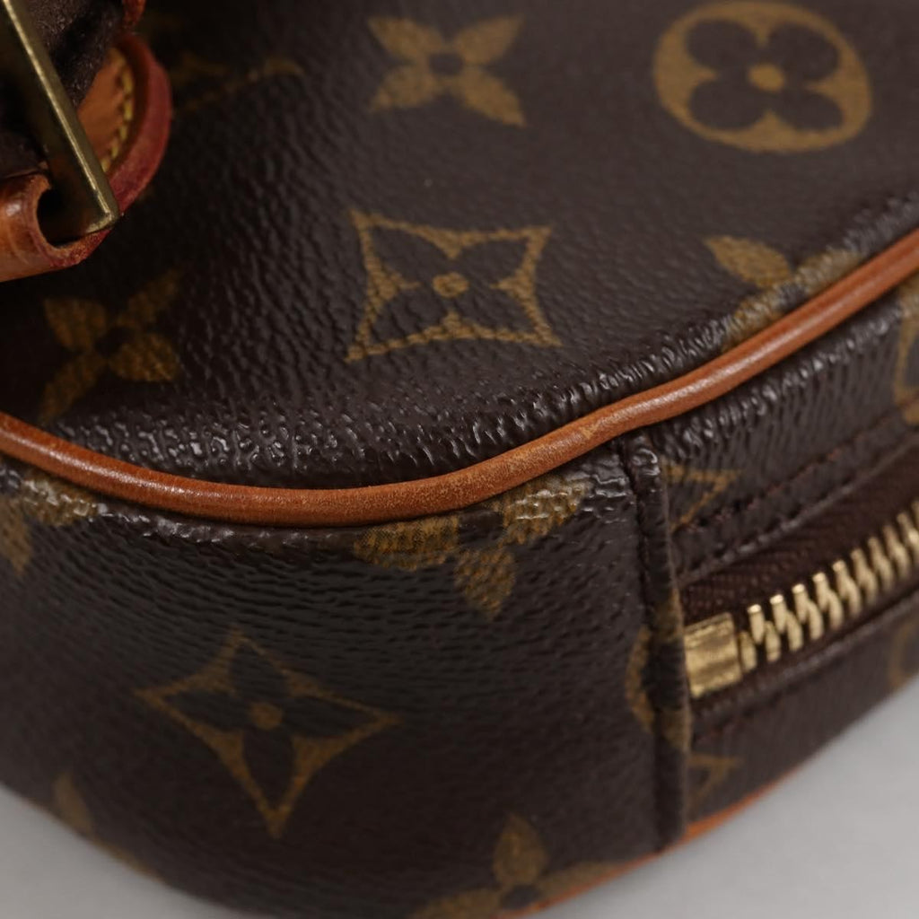 Louis Vuitton Pochette Gange Monogram Canvas Brown Canvas Bag