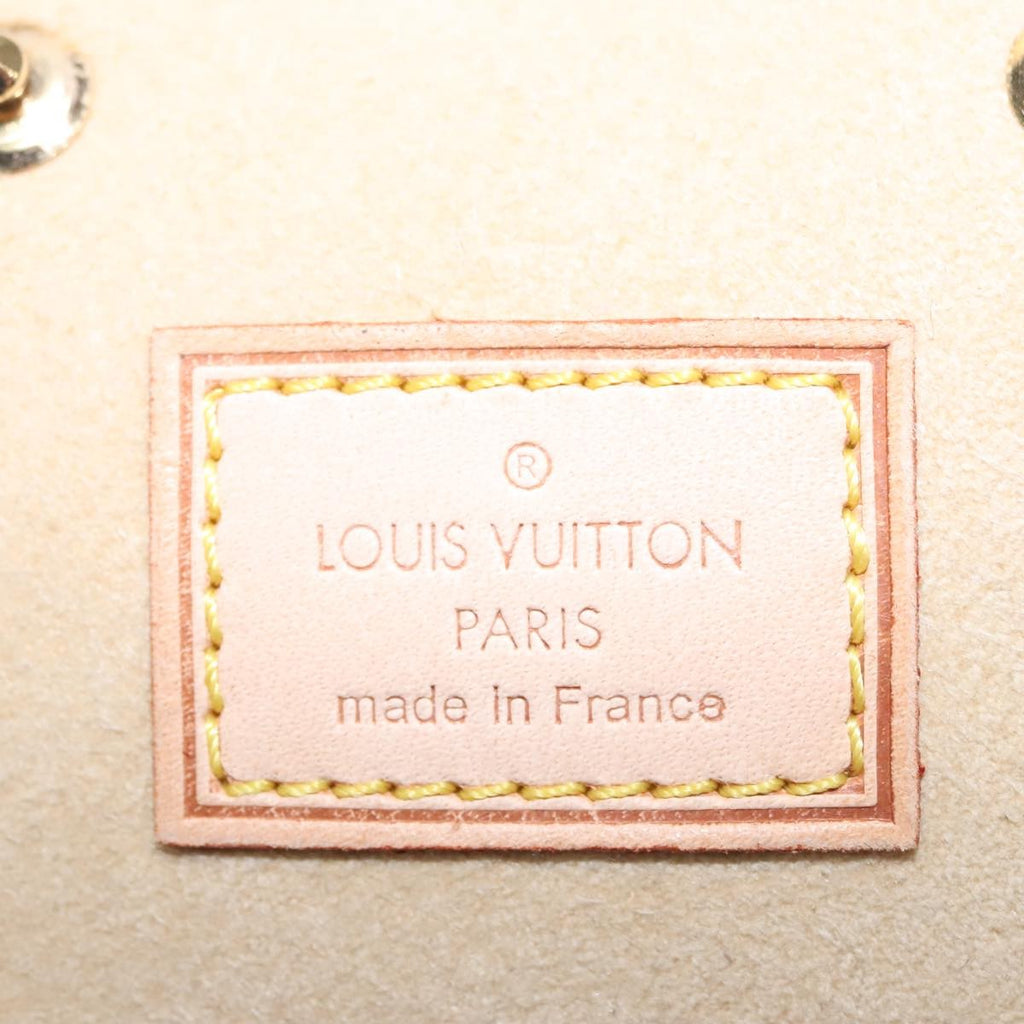 Louis Vuitton Case Jewelry Box Canvas Brown Canvas Wallets Accessory