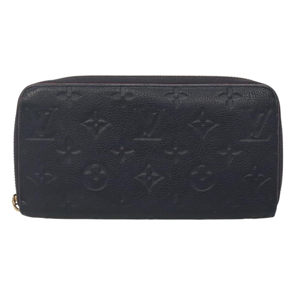 Louis Vuitton Portefeuille Zippy Monogramme Empreinte Monogramme Empreinte Navy Leather Wallets Accessory