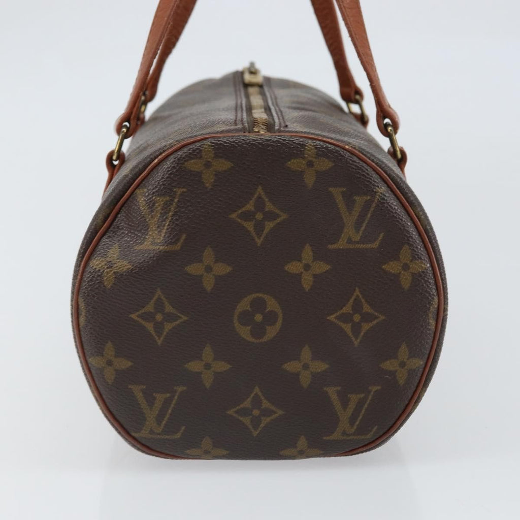Louis Vuitton Papillon Handbag Monogram Canvas Brown Canvas Handbag