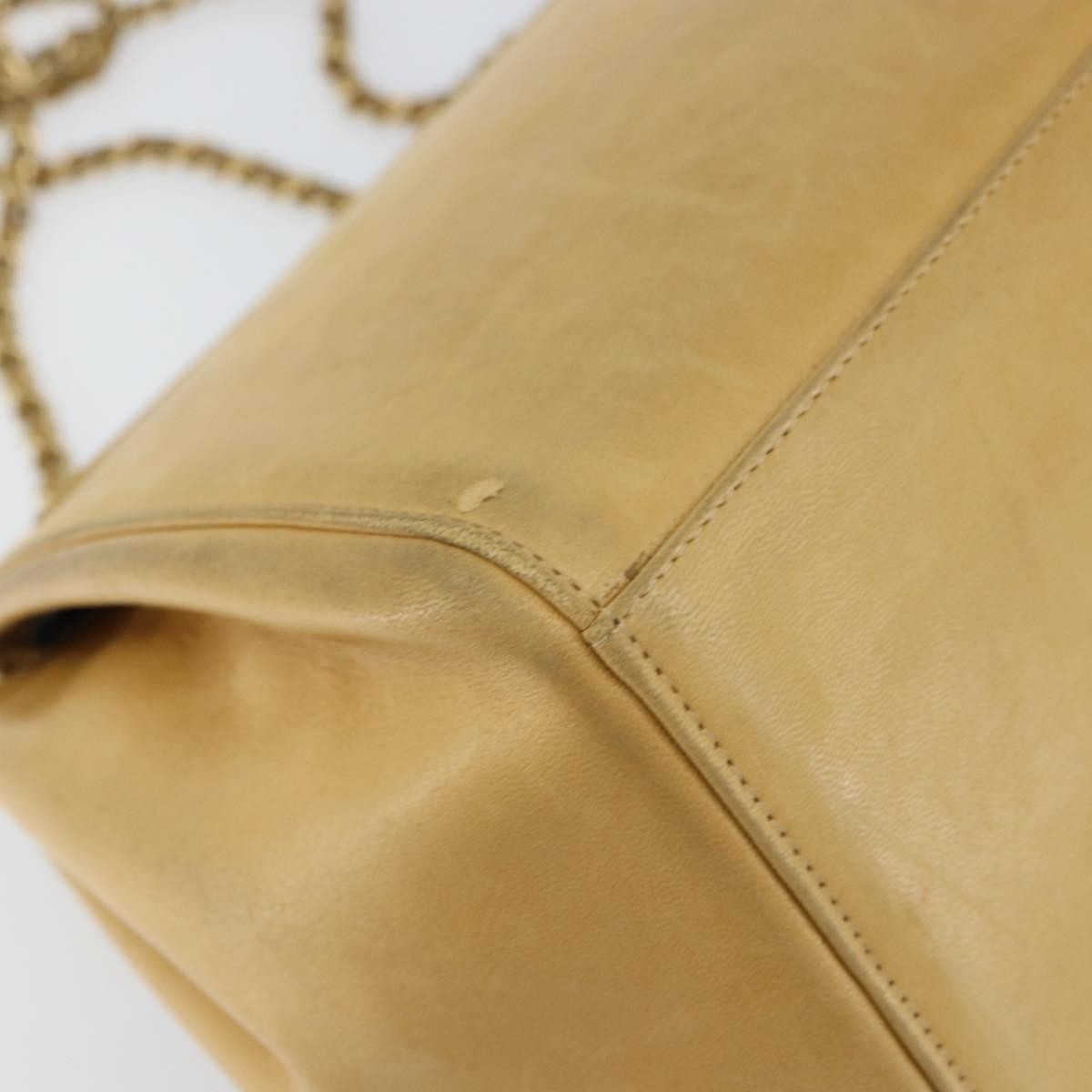 Chanel Chocolate Bar Accordion Reissue Flap Bag Quilted Lambskin Beige Leather Shoulder Bag Bag