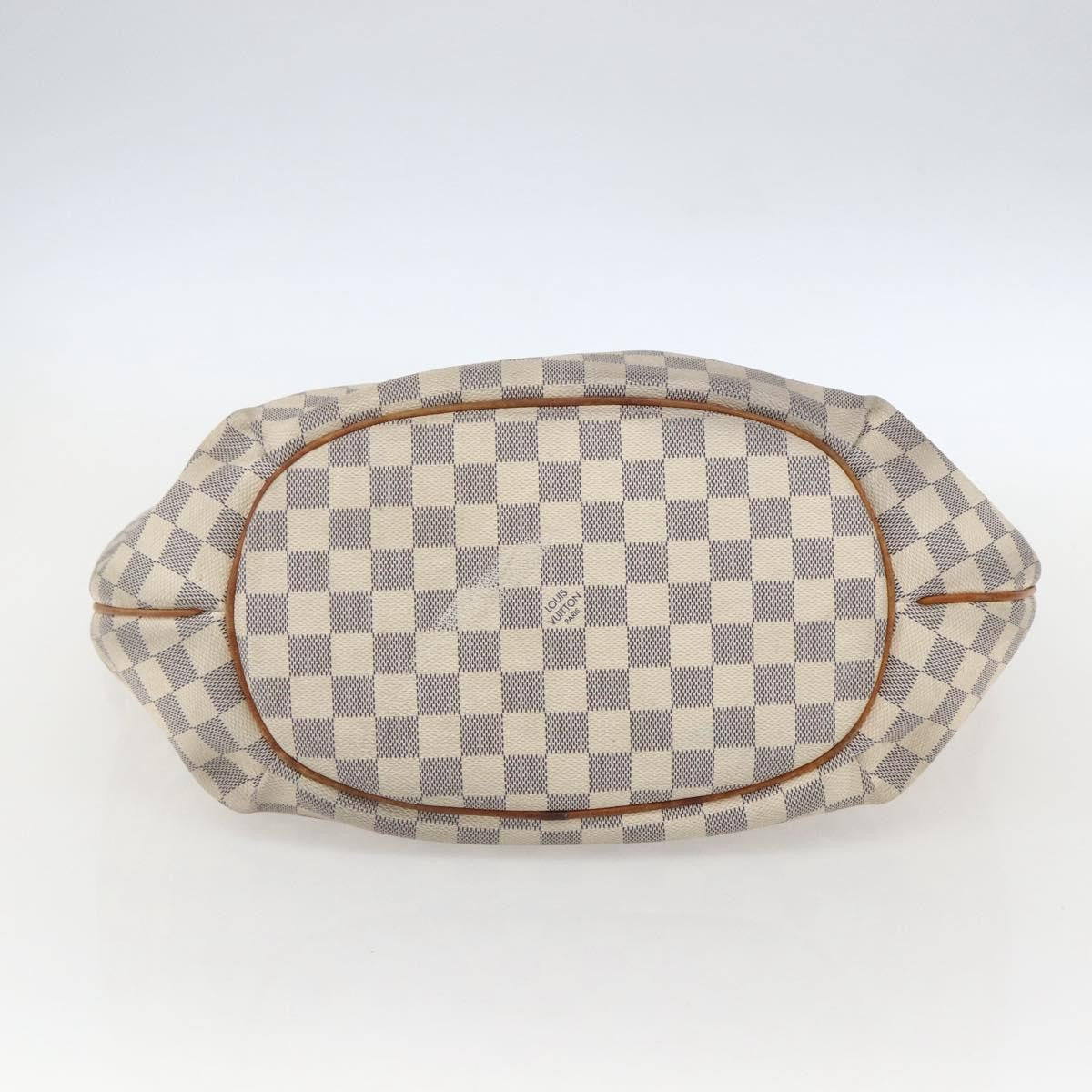 Louis Vuitton Riviera Handbag Damier White Canvas Handbag
