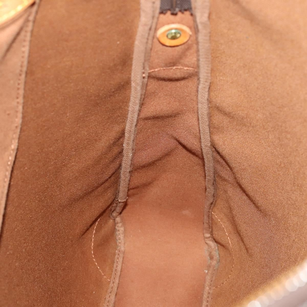 Louis Vuitton Ballade Handbag Monogram Canvas Brown Canvas Shoulder Bag