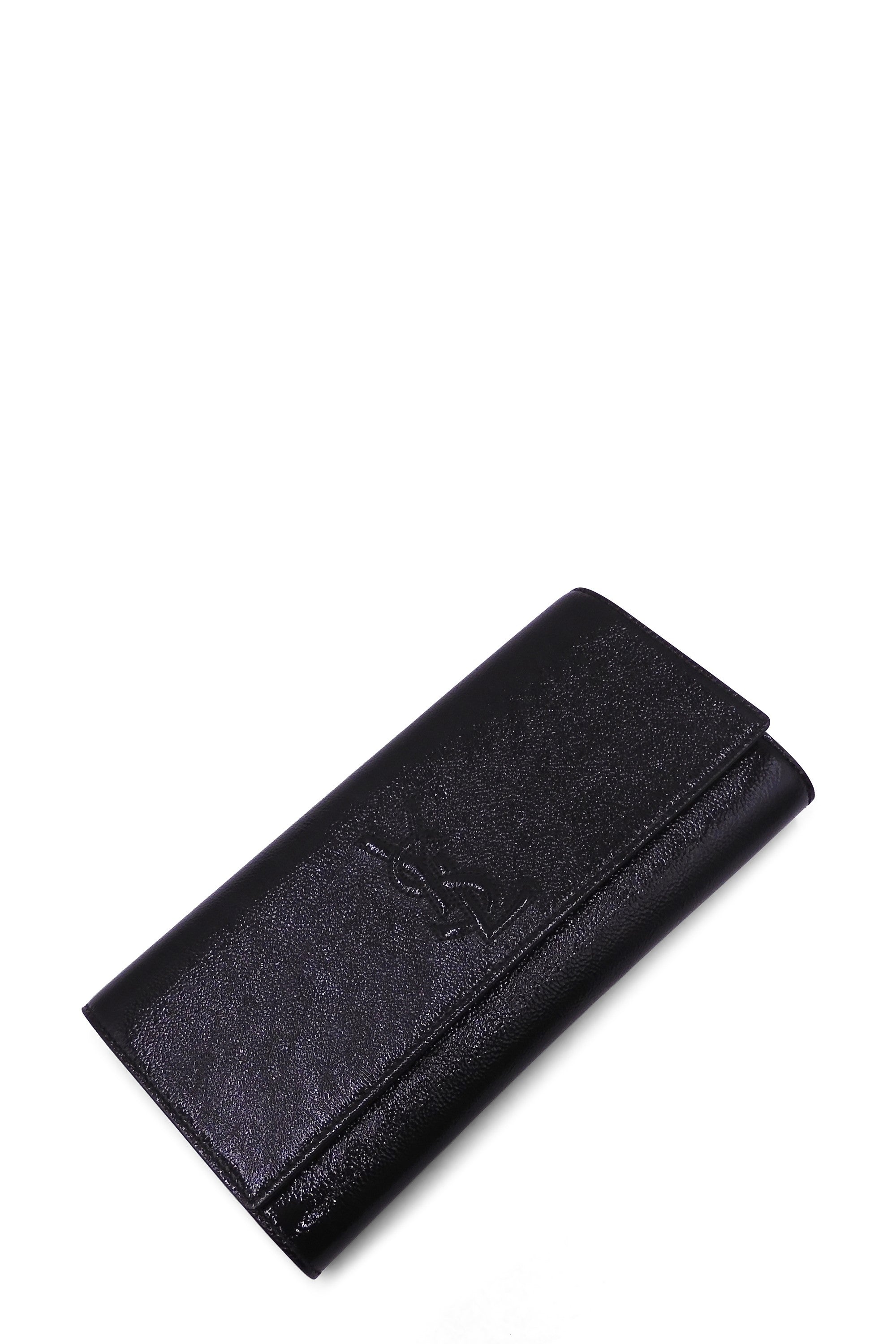 Belle De Jour Clutch Patent Black