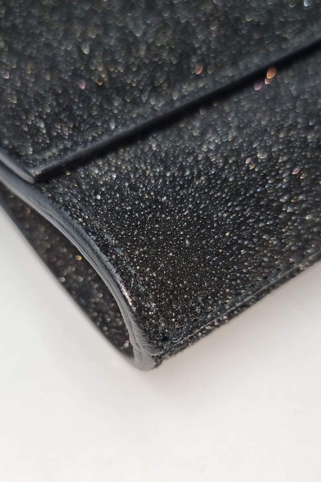 Chyc Clutch Black Glitter