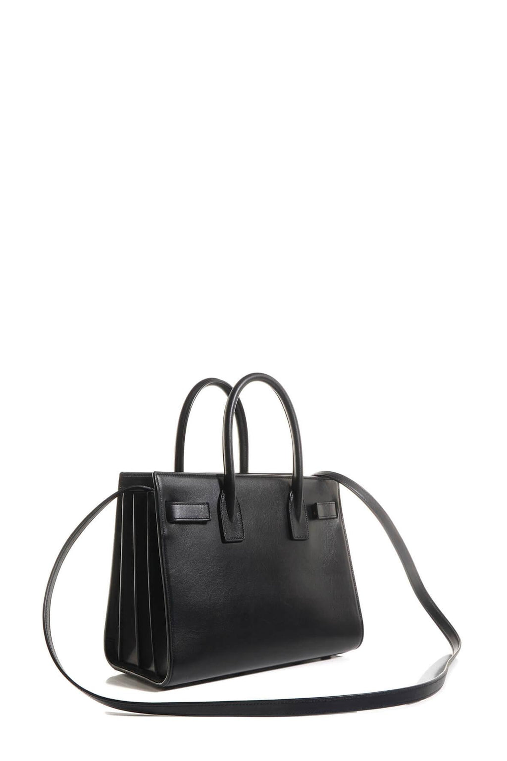 Classic Baby Sac De Jour Black with Smooth Leather