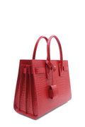 Classic Baby Sac De Jour Crocodile Embossed Red