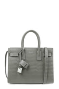 Classic Baby Sac De Jour Lizard Embossed Grey