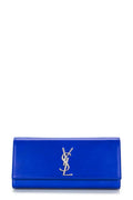 Classic Monogram Clutch Royal Blue