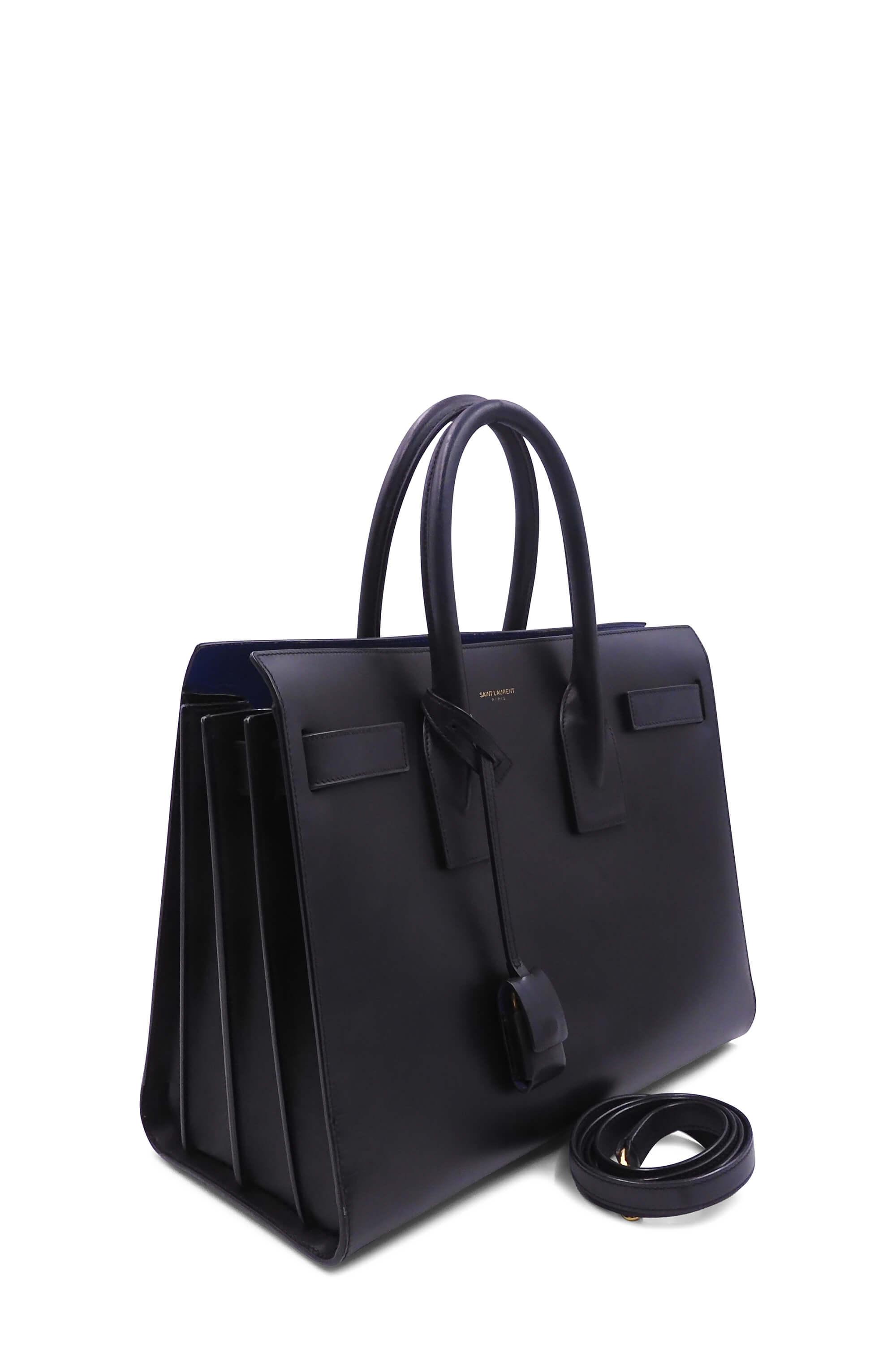 Classic Small Sac De Jour Black in Grained Leather