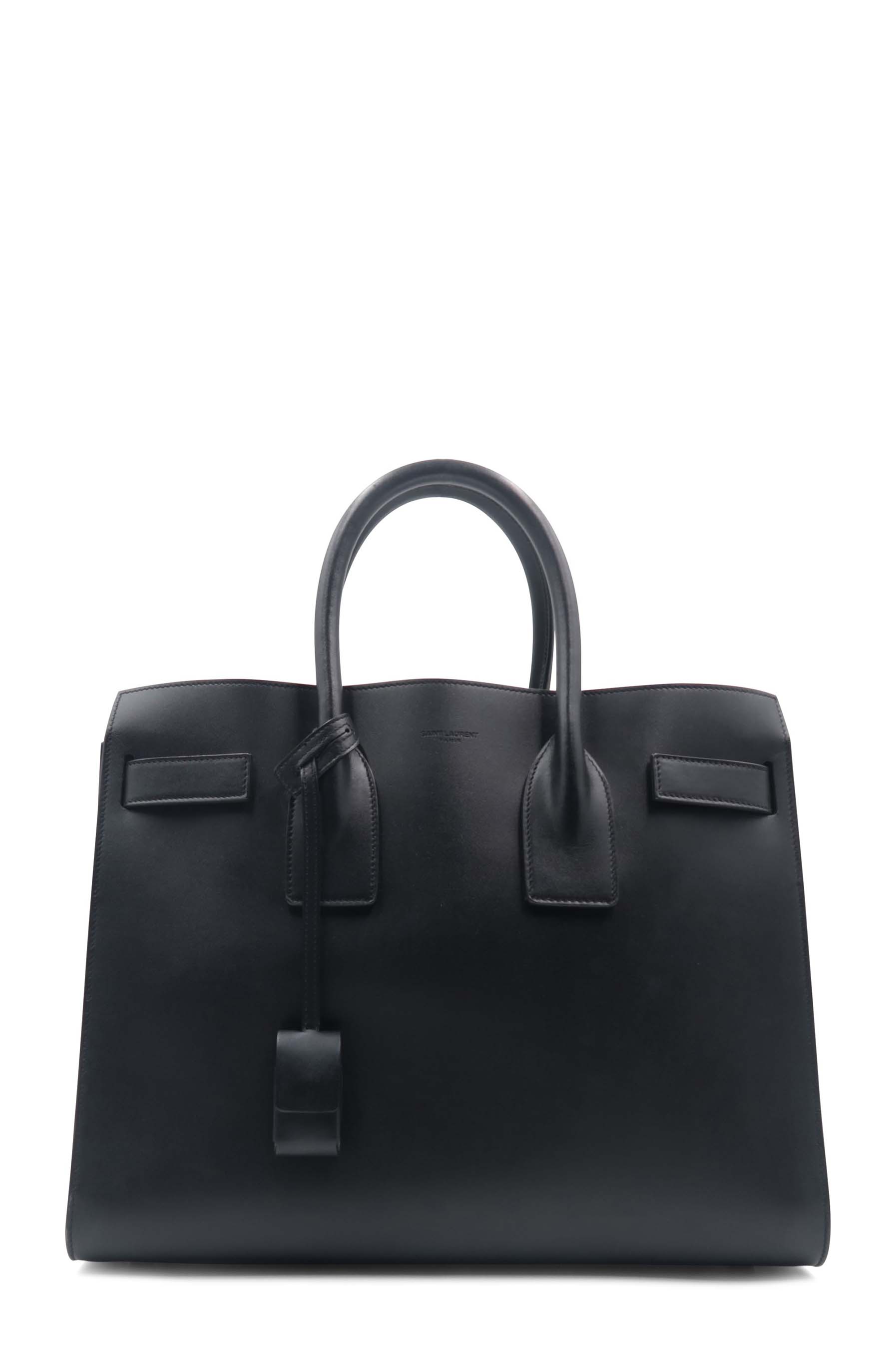 Classic Small Sac De Jour Black in Smooth Leather Black