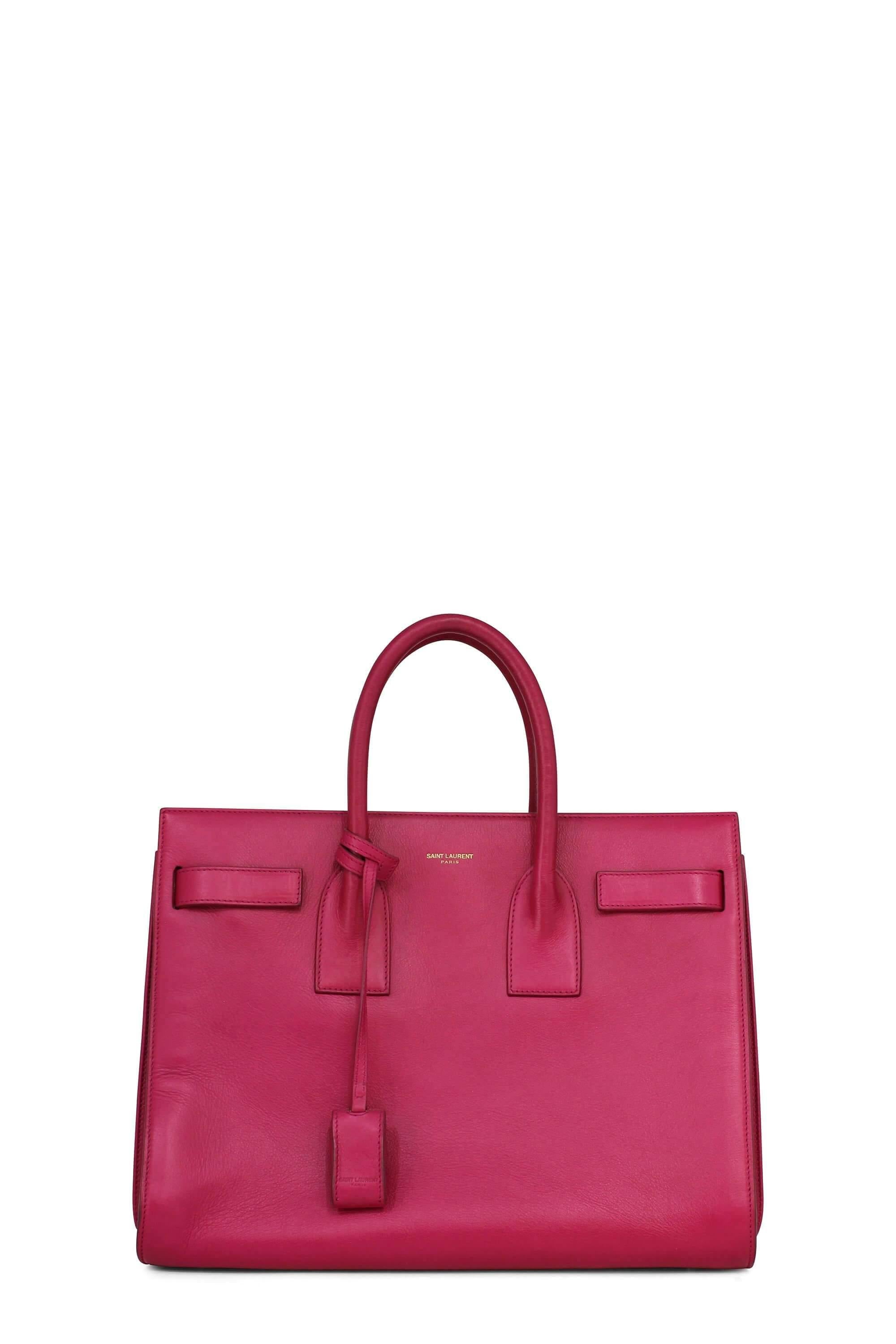 Classic Small Sac De Jour Pink With Gold Hardware