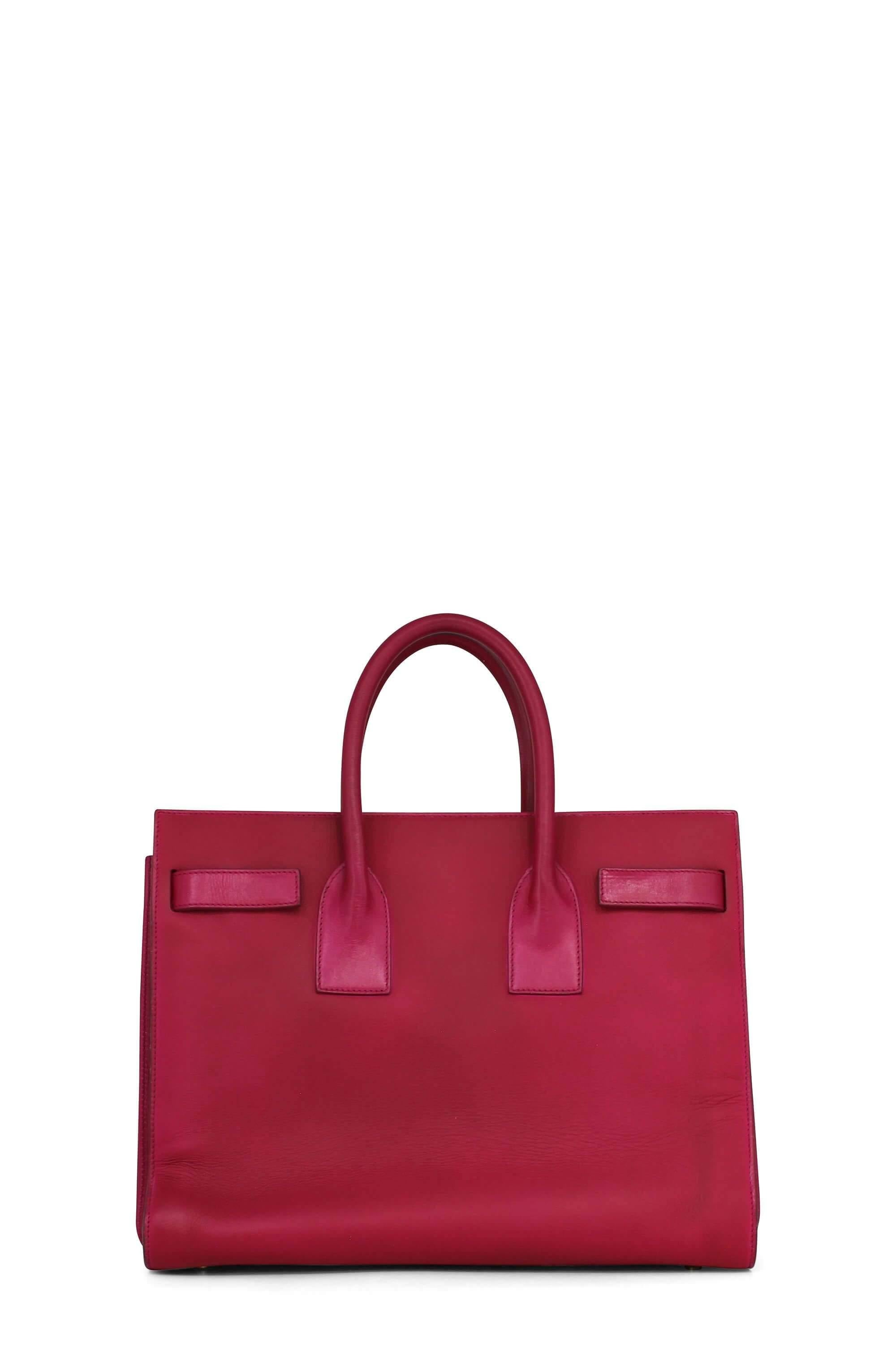 Classic Small Sac De Jour Pink With Gold Hardware