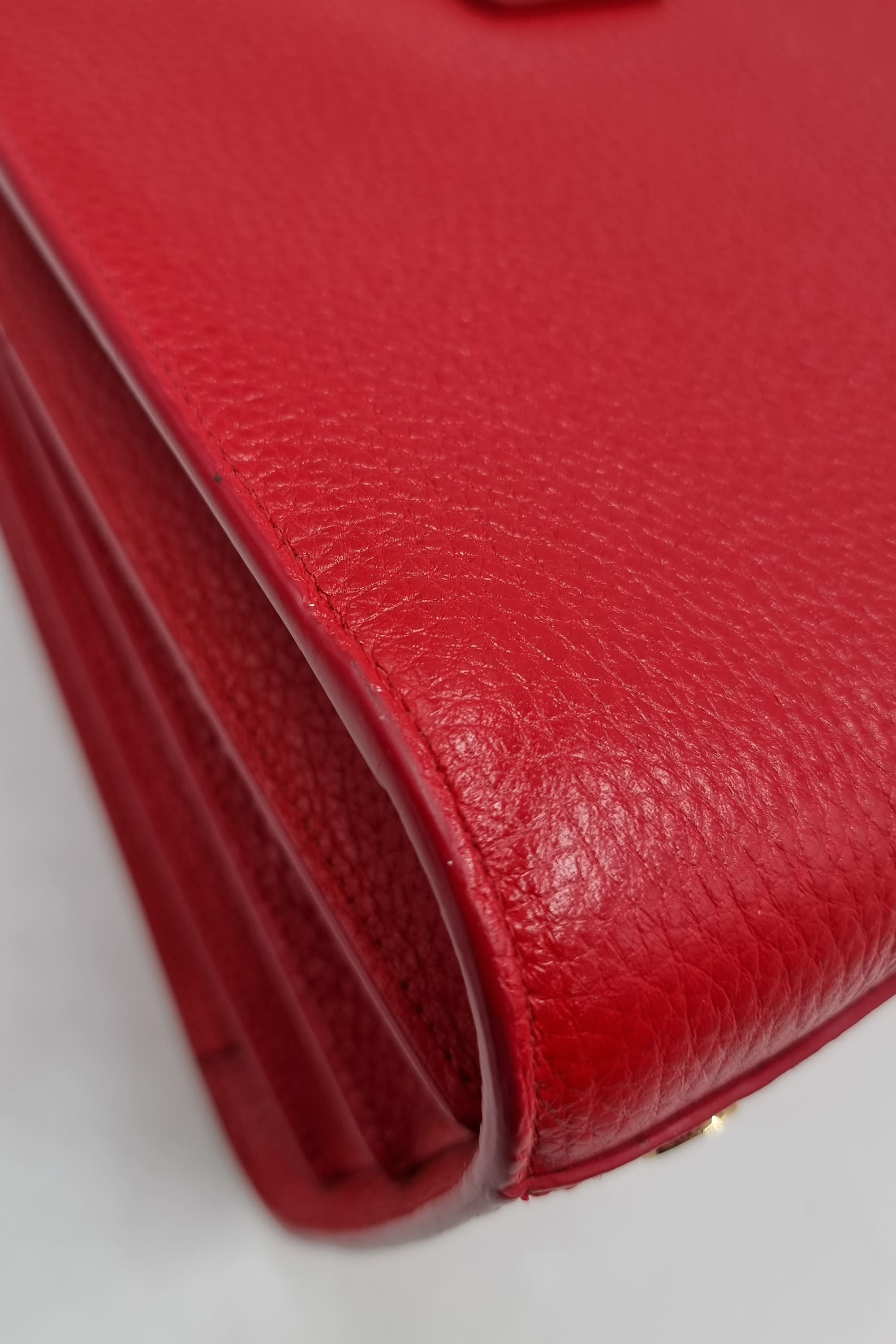 Classic Small Sac De Jour Rouge