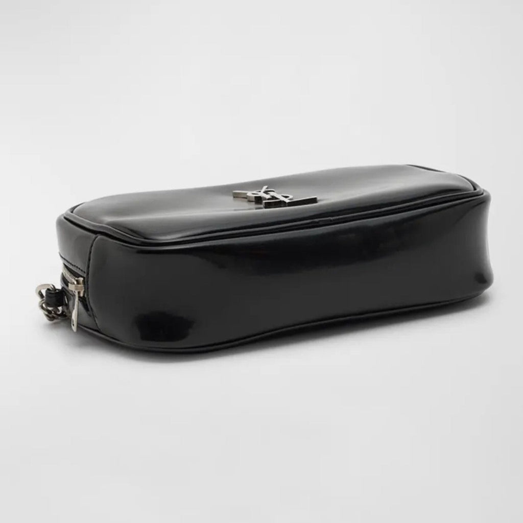 SAINT LAURENT Lou bag in Shiny Canvas